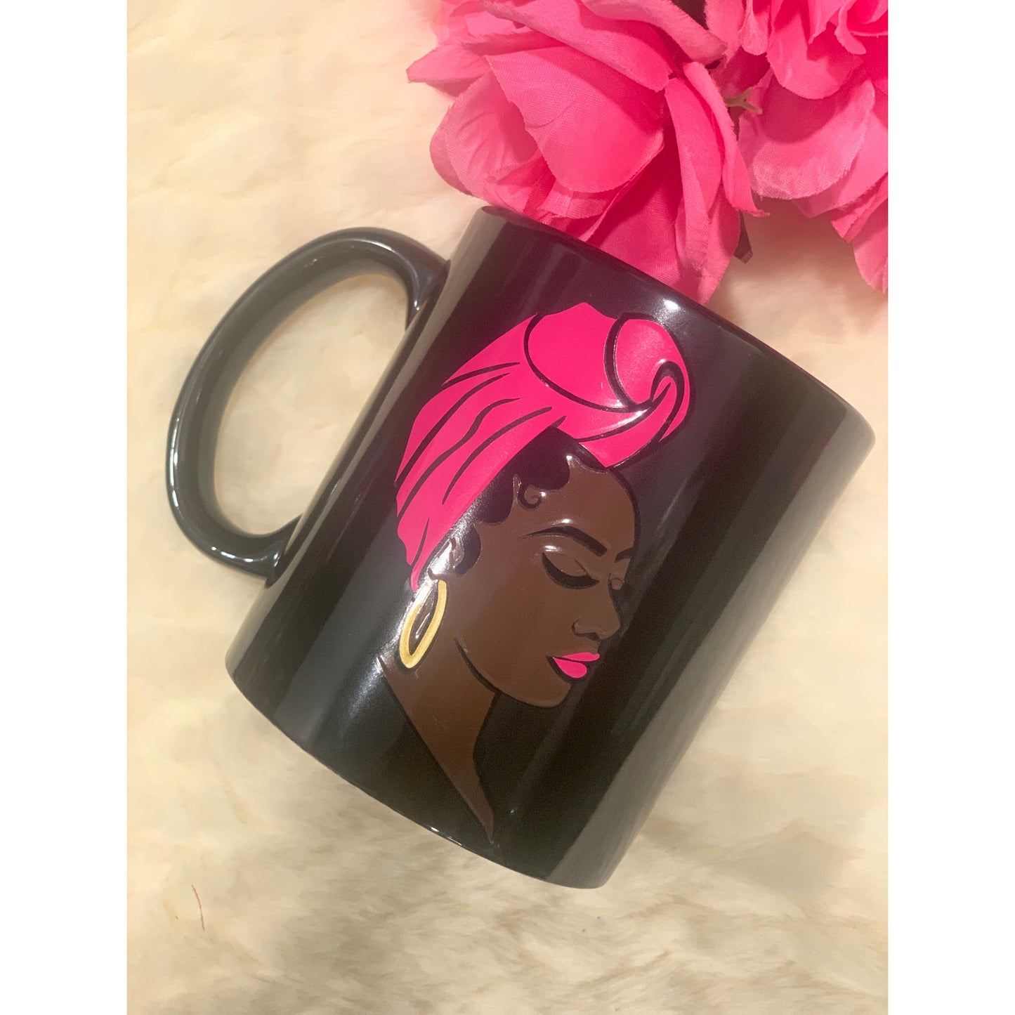 head wrap mug