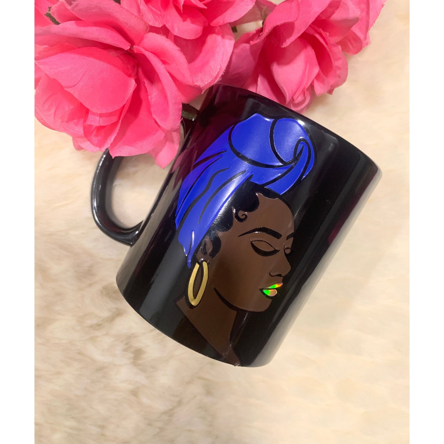 head wrap mug